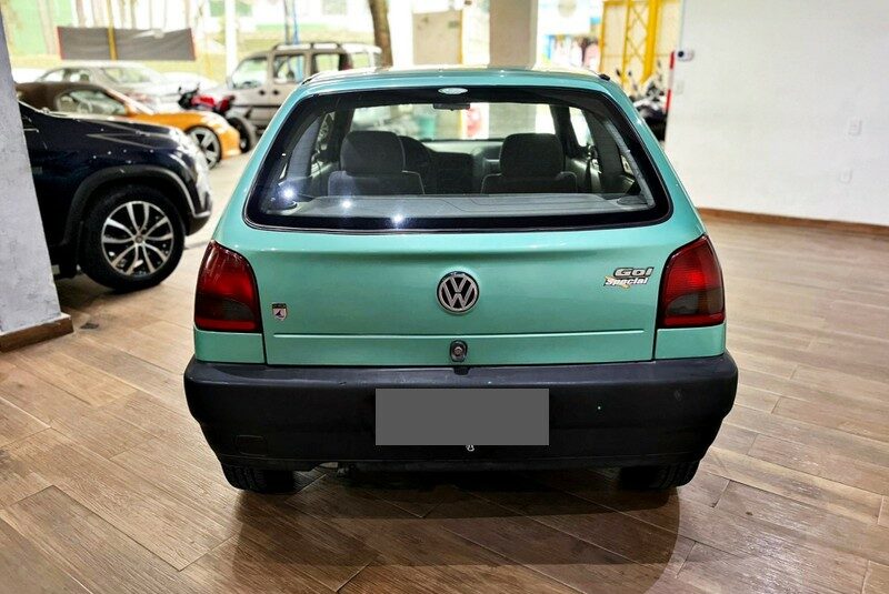 VOLKSWAGEN GOL 1.0 MI SPECIAL 8V GASOLINA 2P MANUAL ANO 2000 COR VERDE